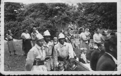 Budowa strażnicy 1951-1954 r.