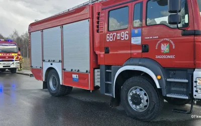 Pożar traw – Kobyłka