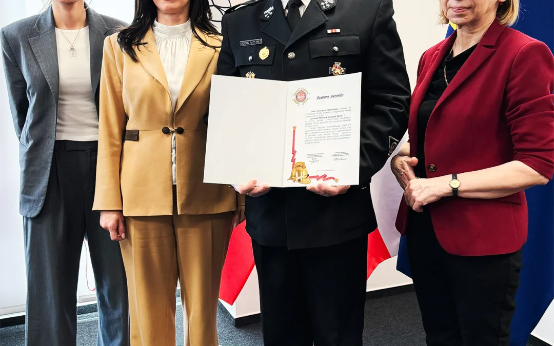 🏆 Strażak Miesiąca – wyróżnienie dla Prezesa OSP Zagościniec