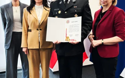 🏆 Strażak Miesiąca – wyróżnienie dla Prezesa OSP Zagościniec