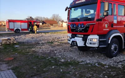 Pożar trawy – Zagościniec