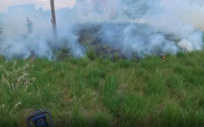Pożar trawy🔥